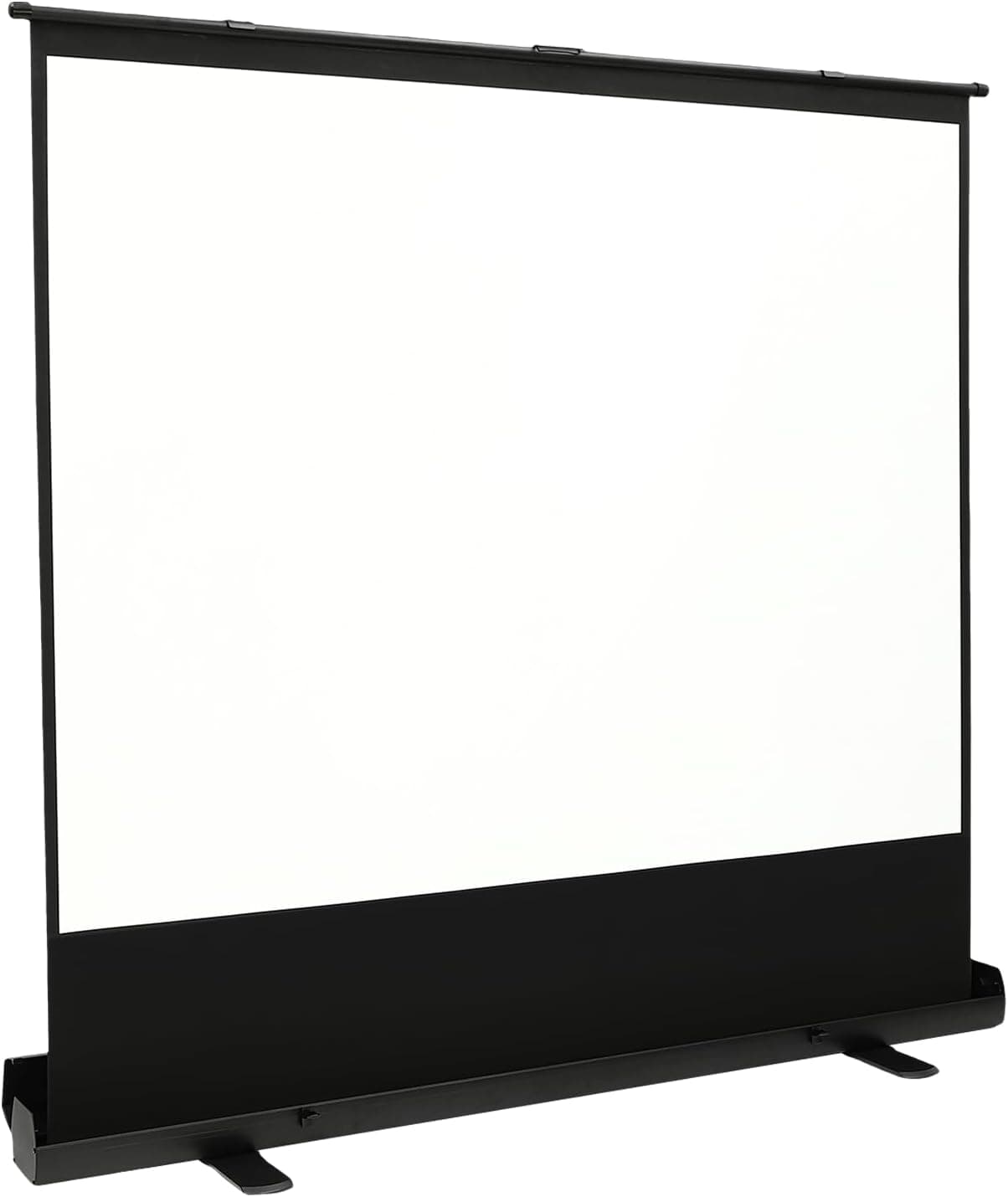 Écran de projection WUPYI2018 à traction au sol, 80" 4:3, blanc, en fibre de verre blanche et alliage d'aluminium, noir, pour home cinéma, écoles, écran de projection, intégré au Last : Amazon.fr: High-Tech